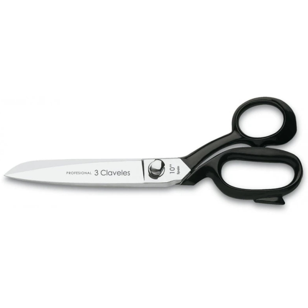 Tijera Sastre 9'' Acero Mango Esmaltado 3 Claveles