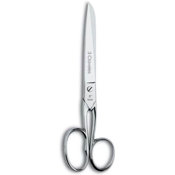 Tijera Modista Costura 6'' 15cm Acero 3 Claveles España