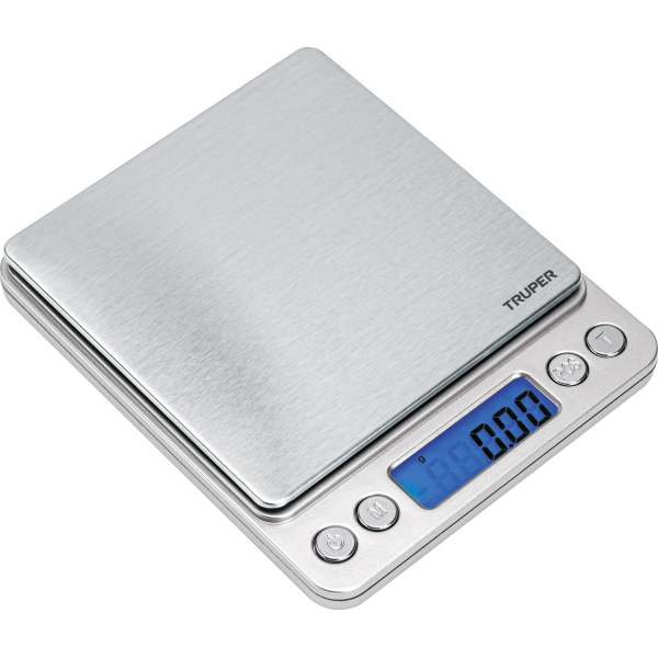 Balanza Digital Cocina Joyería 500gr Truper BASE-05B