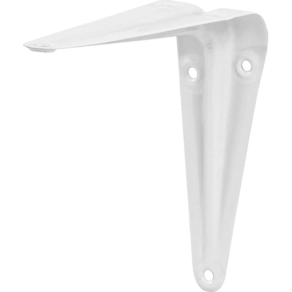 Escuadra Acero Estante 10cm x 12cm Blanco FIERO