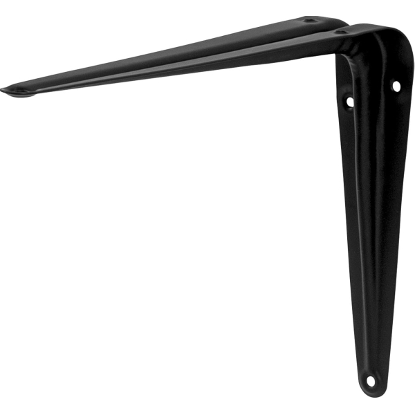Escuadra Acero Estante 20cm x 25cm Negro FIERO