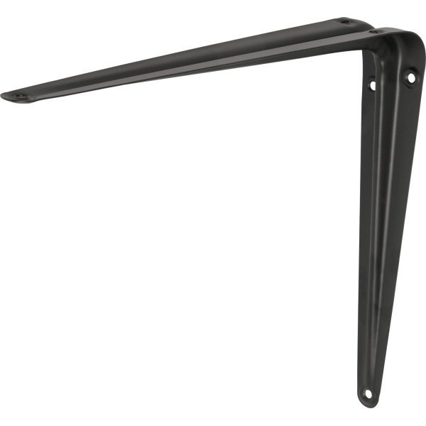 Escuadra Acero Estante 25cm x 30cm Negro FIERO