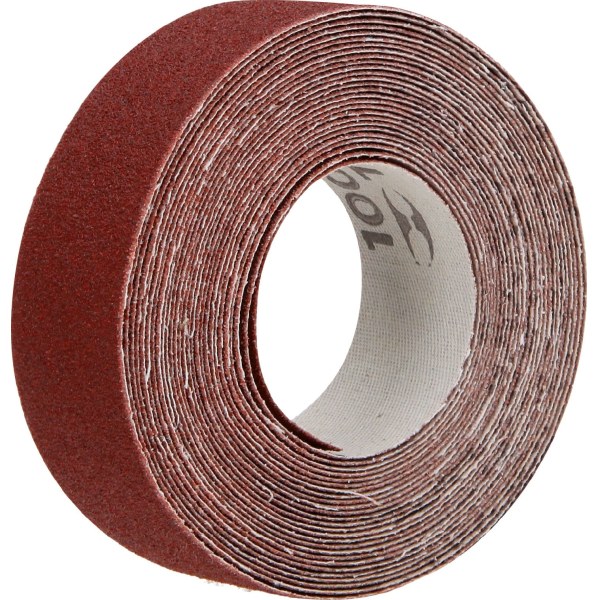 Tela Esmeril 1'' Grano 100 Rollo 5mt Truper