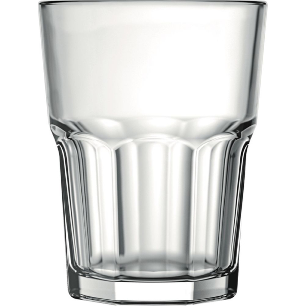 Vaso Vidrio Agua Soda 200ml Alto 9cm Bristol Nadir
