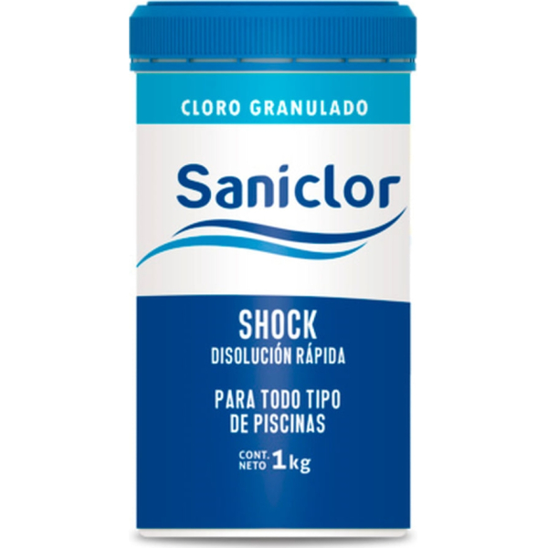 Cloro Granulado Shock Piscinas Saniclor 1kg