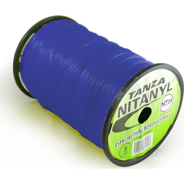 Tanza Bordeadora Cuadrada 3.0mm Bobina 100mt NITANYL