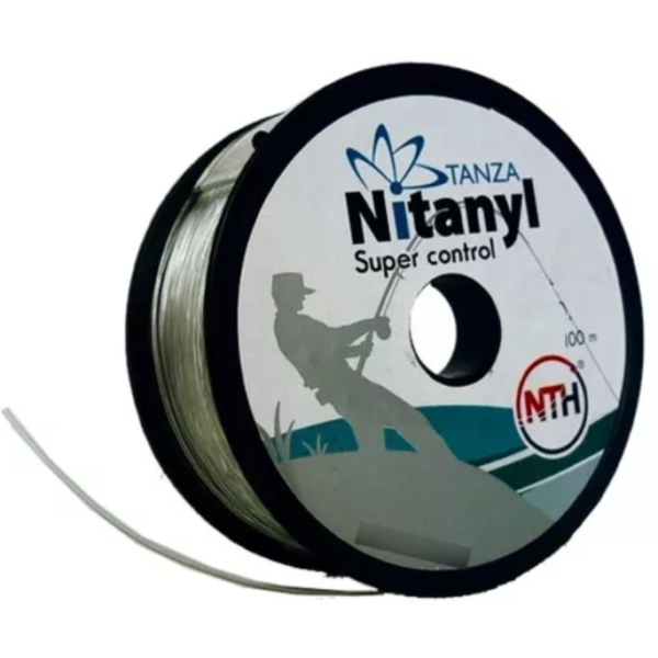 Tanza de Pesca Nitanyl 0,60mm 20kg Incolora Natural 100m