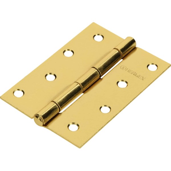 Bisagra Dorada 4'' x 2 3/4'' Hermex BR-401 Caja x 20