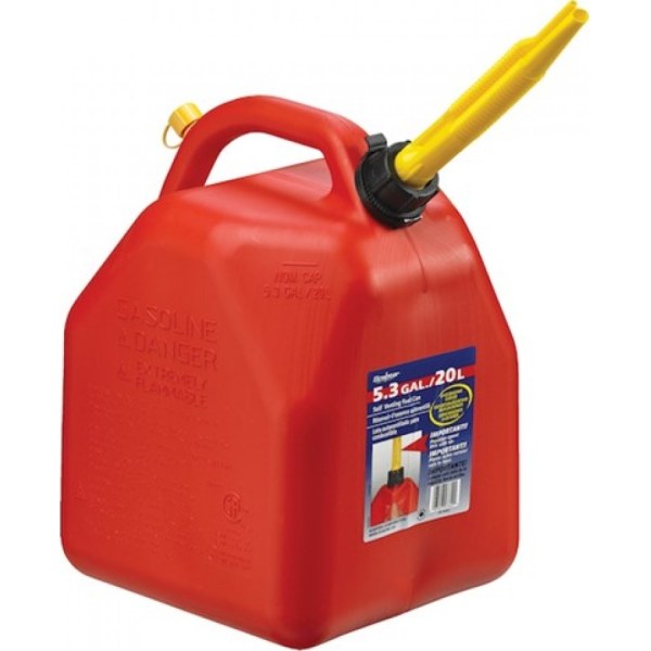 Tanque Bidón Combustible Nafta 20lt Rojo Scepter