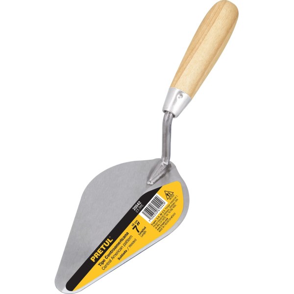 Cuchara De Albañil 7'' Acero Templado Pretul CT-7PC