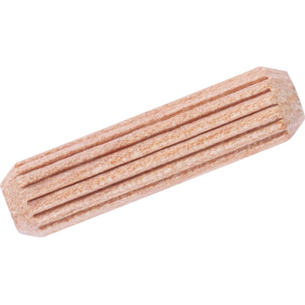 Tarugo De Madera Estriado 8x30mm FIERO 100u