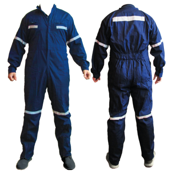 Mameluco Overol De Trabajo Azul Slender Talle L
