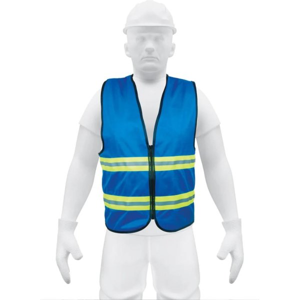 Chaleco de Seguridad Azul Reflectivo Truper CHS-600A