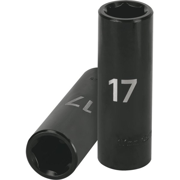 Dado Impacto Largo 17mm Encastre 1/2'' Truper D-7317-ML