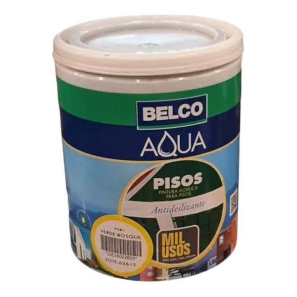 Pintura para pisos Aqua Pisos Belco 1 LT