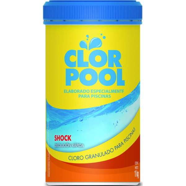 Cloro Granulado Shock Piscinas Clorpool 1kg