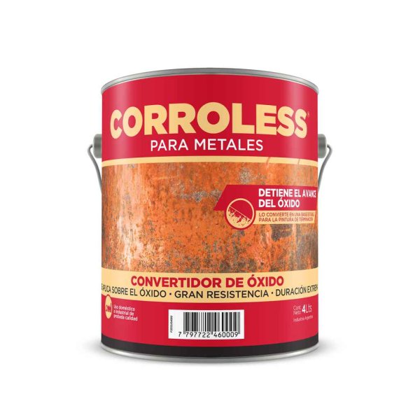 Convertidor de Óxido Petrilac Corroless Gris 4L