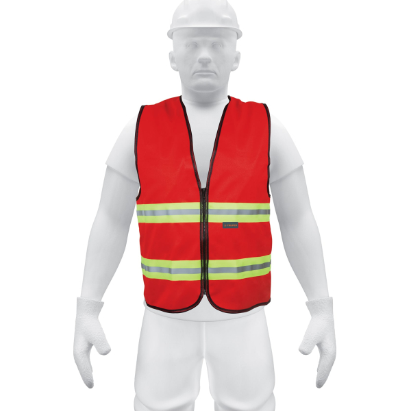 Chaleco de Seguridad Rojo Reflectivo Truper CHS-600R