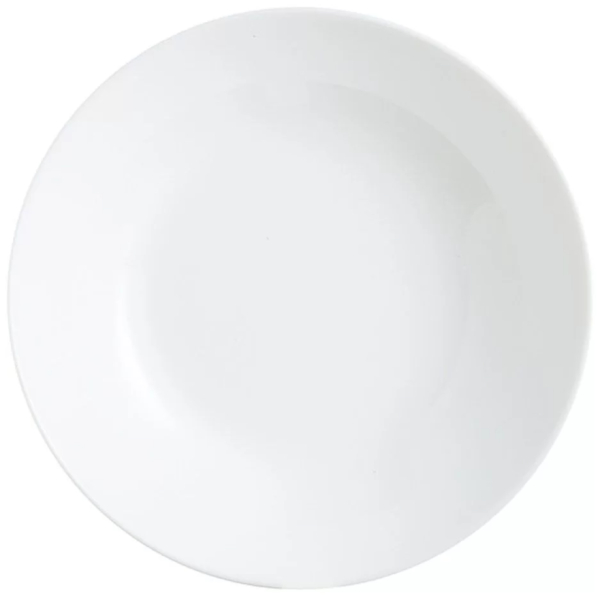 Plato Hondo 23cm Blanco Opal Duralex Nadir