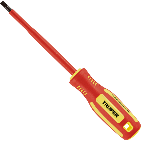 Destornillador Plano 7/32'' 1000V Truper DR-7/32X5D