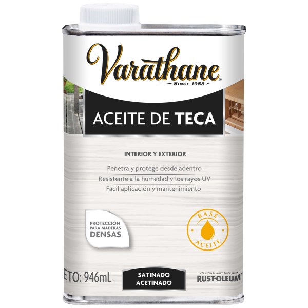 Aceite De Teca Para Madera 946ml Varathane
