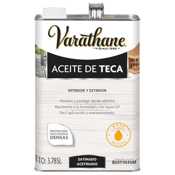 Aceite De Teca Para Madera 3,785lt Varathane