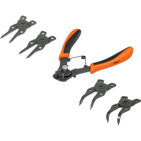 Pinza Seeger 4 Cabezas Intercambiables Truper PIAN-4