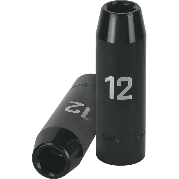 Dado Impacto Largo 12mm Encastre 1/2'' Truper D-7312-ML