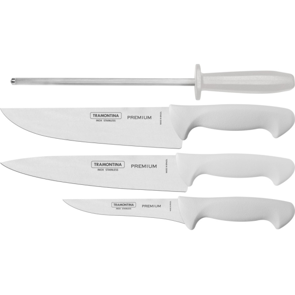 Juego Cuchillos + Afilador Tramontina Premium 24699/825 