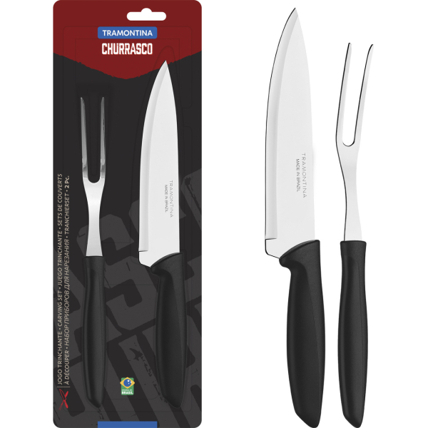 Juego Trinchante Asado Tramontina Plenus 23498/410