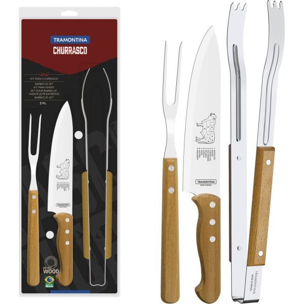 Juego Trinchante Para Asado Tramontina 22399/075
