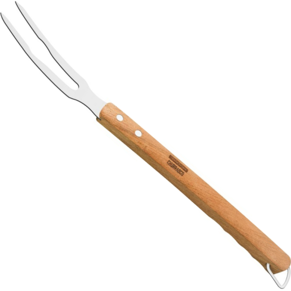 Tenedor Trinchante Mango Madera Tramontina 26581/100