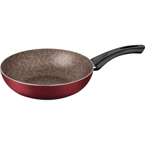 Sartén Honda 24cm Starflon Rojo Tramontina Paris 28509/724