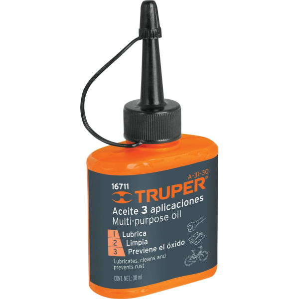 Aceite Multiuso Anti Óxido 30ml Truper