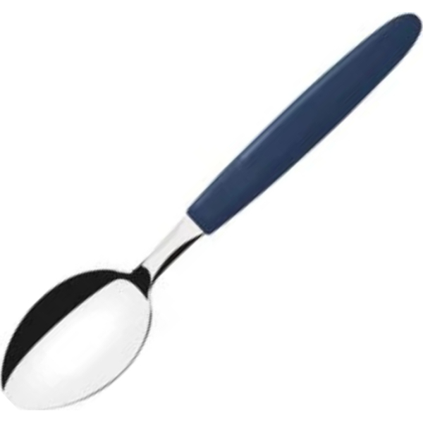 Juego 12 Cucharas De Postre Tramontina Ipanema Azul 23366/410