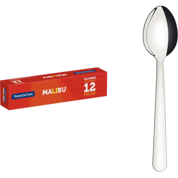 Juego 12 Cucharas De Postre Tramontina Malibu 23736/000