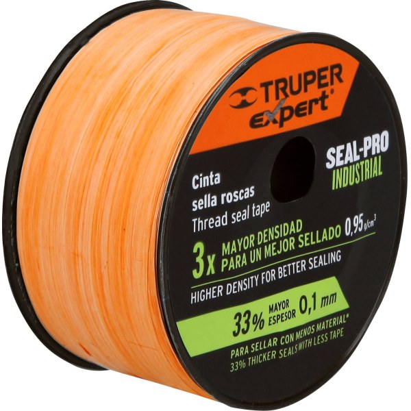 Cinta Teflón 1'' x 13mt Seal Pro Truper CTF-1X13X 
