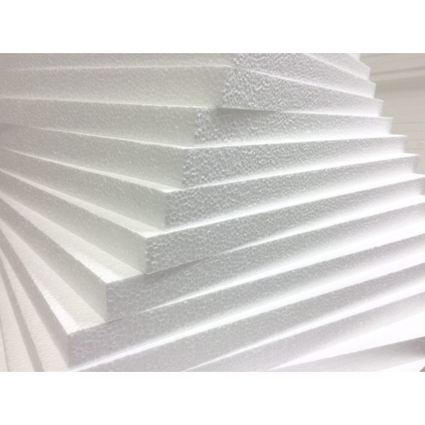 Placa Poliestireno Expandido EPS 1m x 1m x 1cm Tipo II