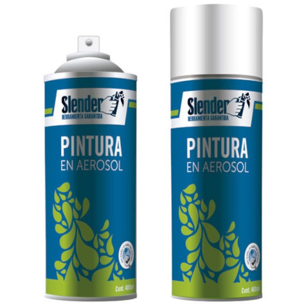 Pintura Esmalte Aerosol Gris Oscuro Slender 400ml
