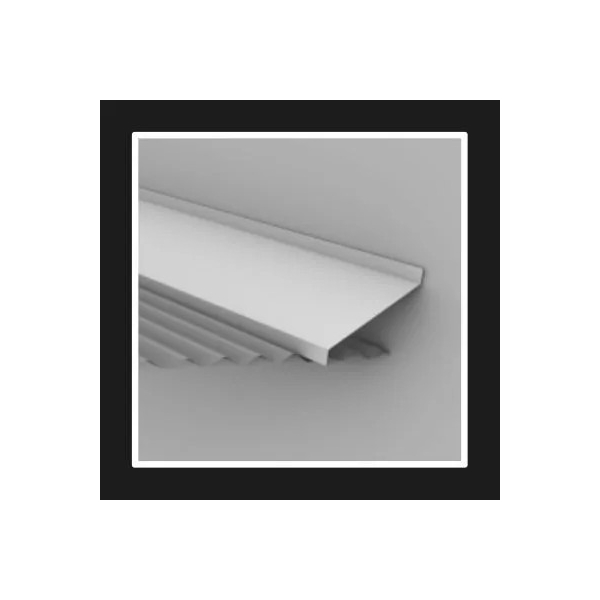 Babeta Lateral Chapanel Econopanel Chapa Galvanizada ARMCO 3m