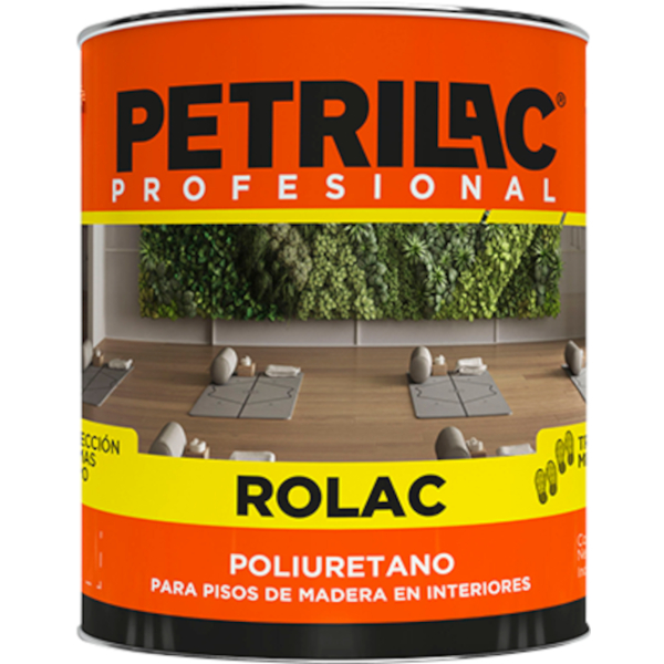 Plastificante Pisos Madera Satinado Rolac P1701 Petrilac 4lt