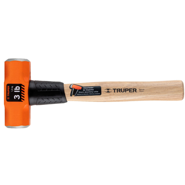 Maceta Octogonal 1350gr Mango Madera Truper MD-3M 