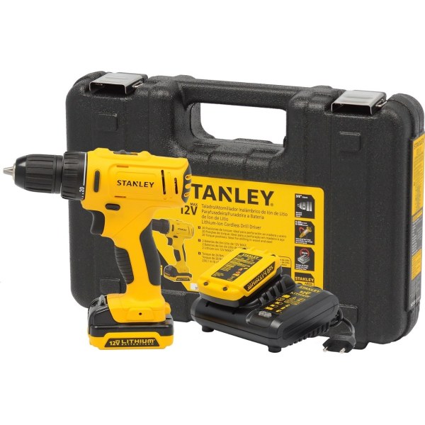 Taladro Atornillador Stanley SCD12S2K
