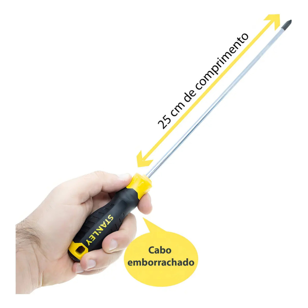 Destornillador Stanley STMT60813 PH2 Cushion Grip