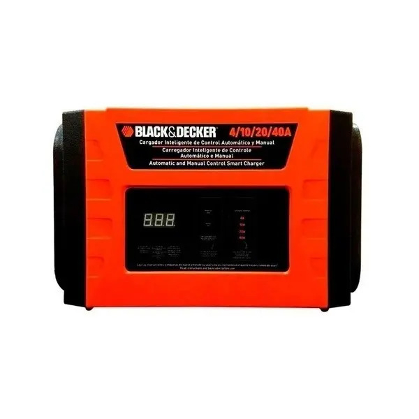 Cargador de Batería Inteligente Black+Decker BC40 40A