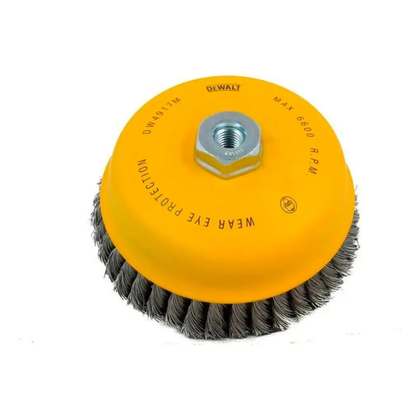 Cepillo Copa Trenzado DeWalt DW4917M 6"