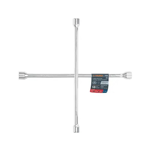 Llave Cruz Auto 18 Pulgadas Cromada Truper Llcr-18 15480