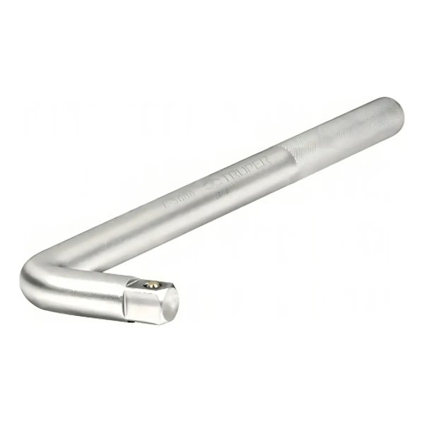 Truper L-5686, Mango En L De 18 X 25 Mm Para Dados Cuadro