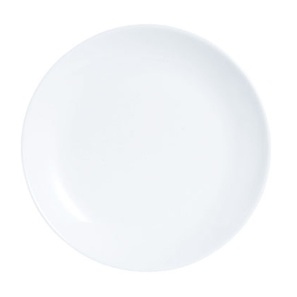 Plato Llano 27cm Blanco Diwali D7360 Luminarc  