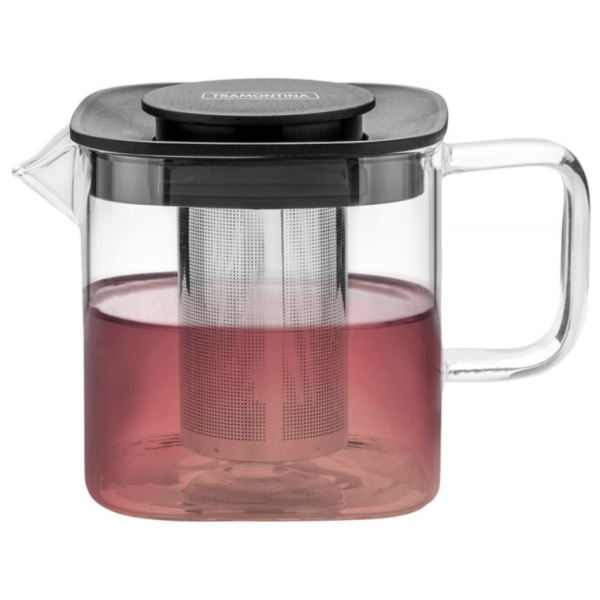 Tetera De Vidrio 600ml Con Infusor Tramontina 61763/060